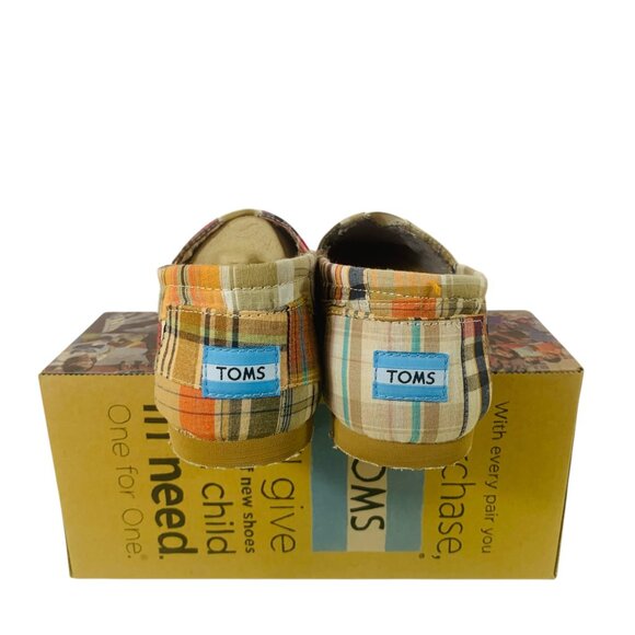 TOMS  new Plaid Men's Classics size 8 - Picture 12 of 16